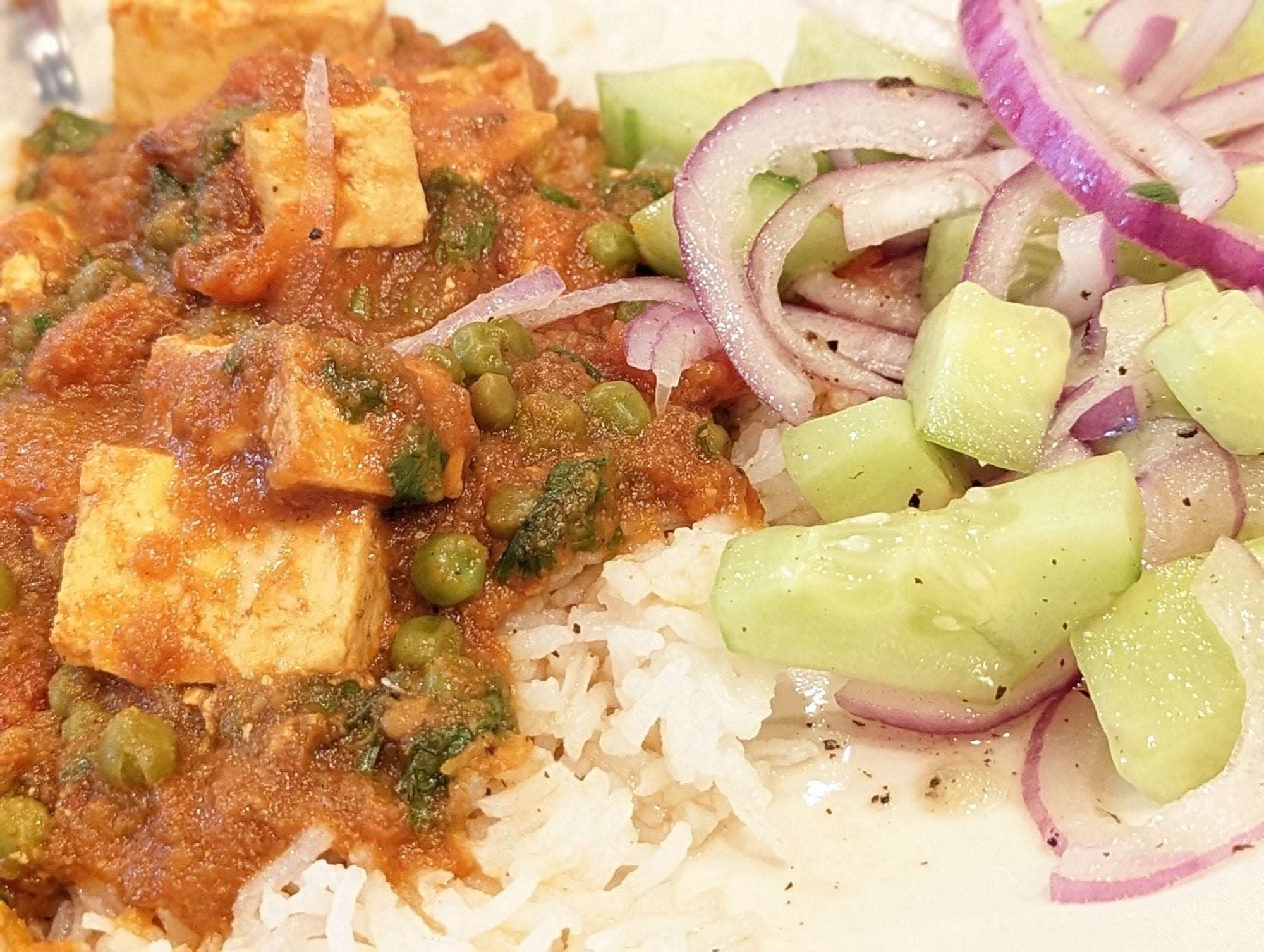 a close up of a plate of food with vegetables